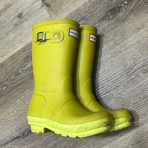 Hunter girl boots size 13